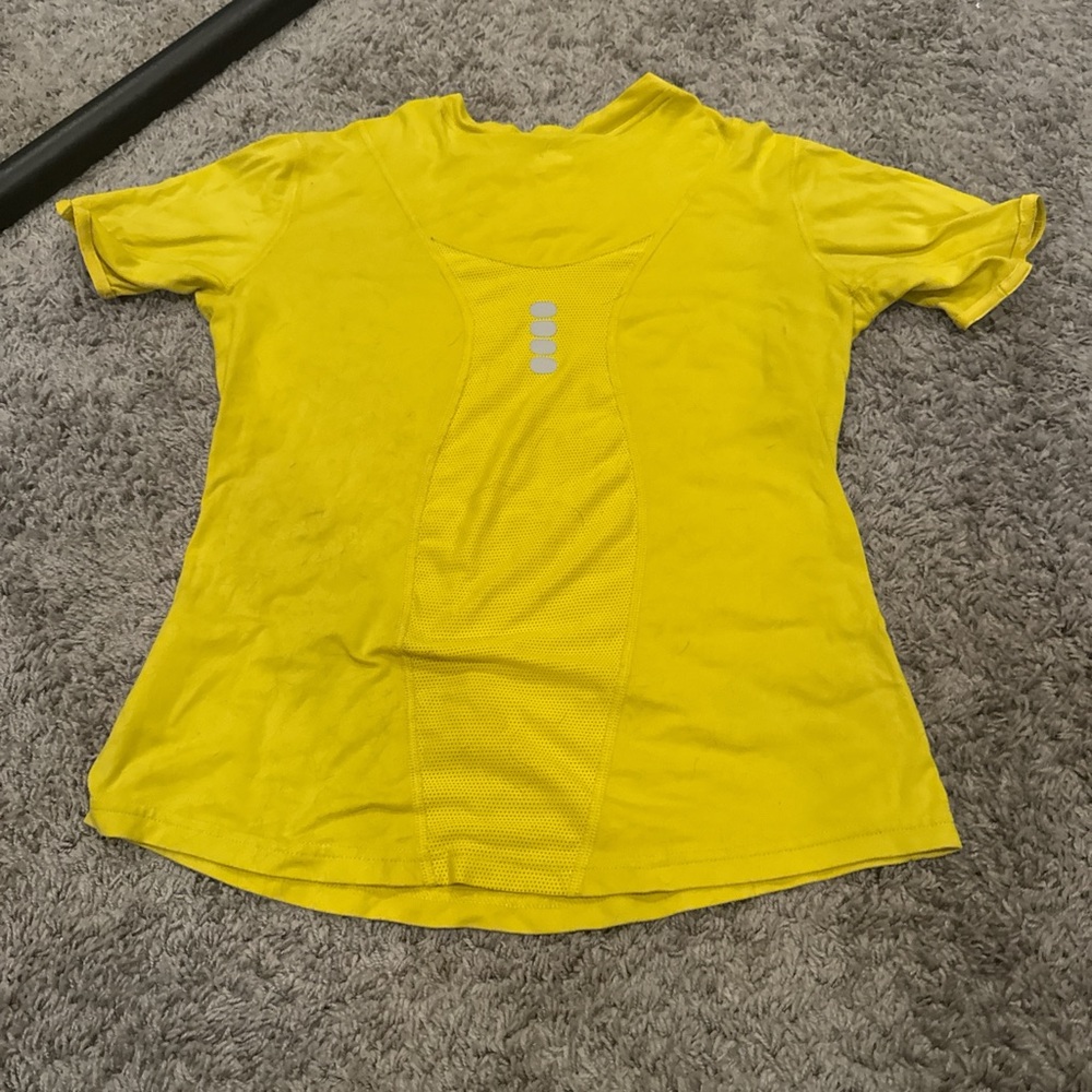 Nike Yellow T-Shirt with Black Accents